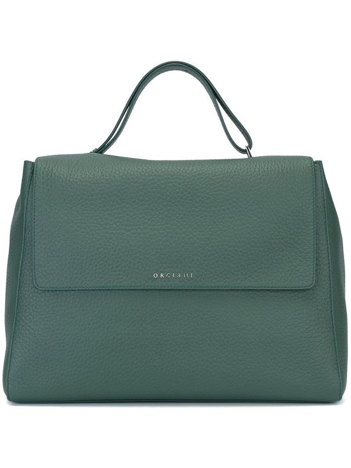 Orciani Satchel Tote Bag