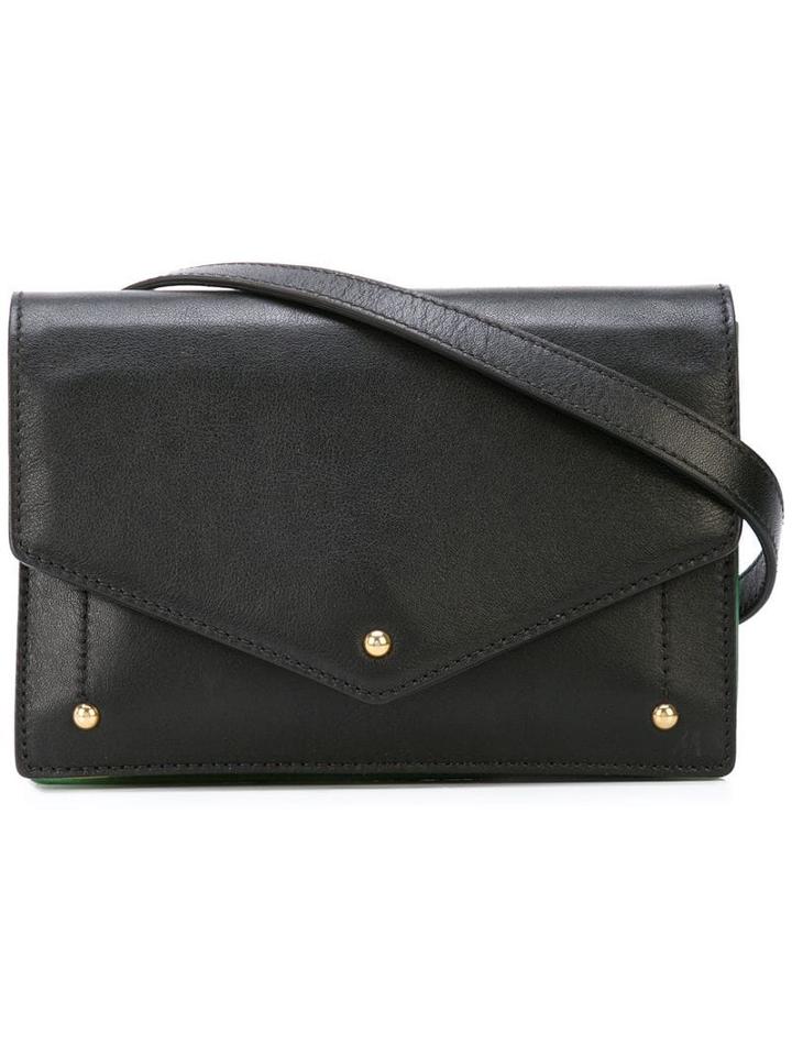 Sara Battaglia Foldover Belt Bag - Black