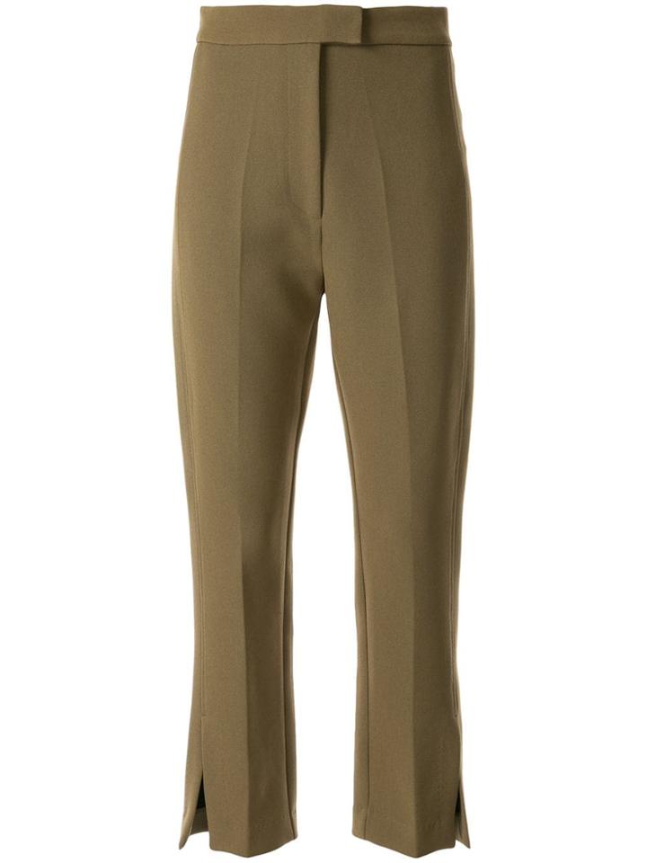 Camilla And Marc Marsh Cropped Trousers - Green