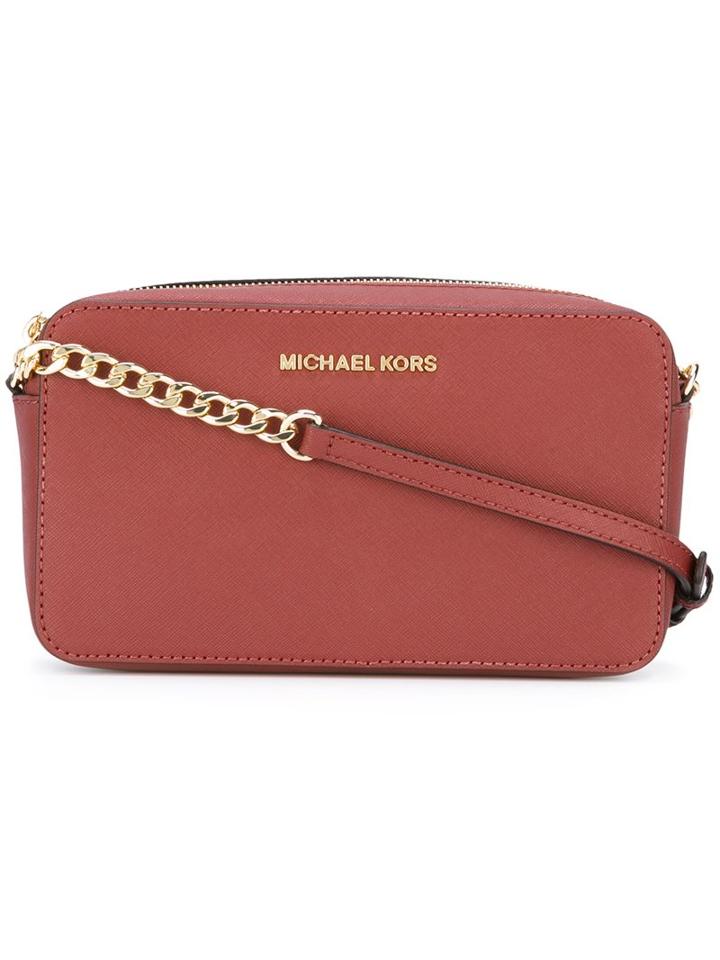Michael Michael Kors 'jet Set Travel' Crossbody Bag, Women's, Yellow/orange