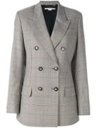 Stella Mccartney - Nicola Check Jacket - Women - Cotton/viscose/wool - 40, Grey, Cotton/viscose/wool