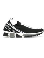 Dolce & Gabbana Branded Sorrento Sneakers - Black
