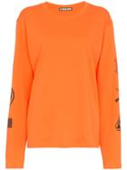 Hyein Seo Hyeinseo Top Cn Ls W Sd Grphc Os - Yellow & Orange