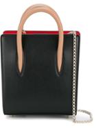 Nano 'paloma' Crossbody Bag, Women's, Black, Leather/metal, Christian Louboutin