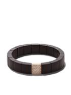 Roberto Demeglio 18kt Rose Gold Domino Ceramic And Diamond Bracelet -