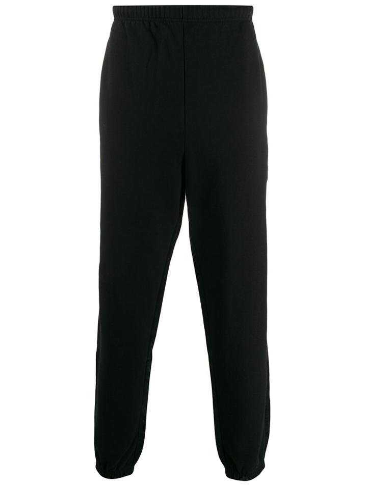 Marcelo Burlon County Of Milan Straight Leg Trousers - Black