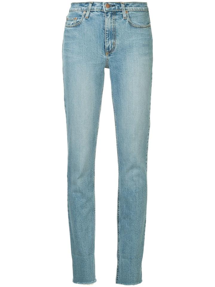 Nobody Denim True Cuffed Jeans - Blue