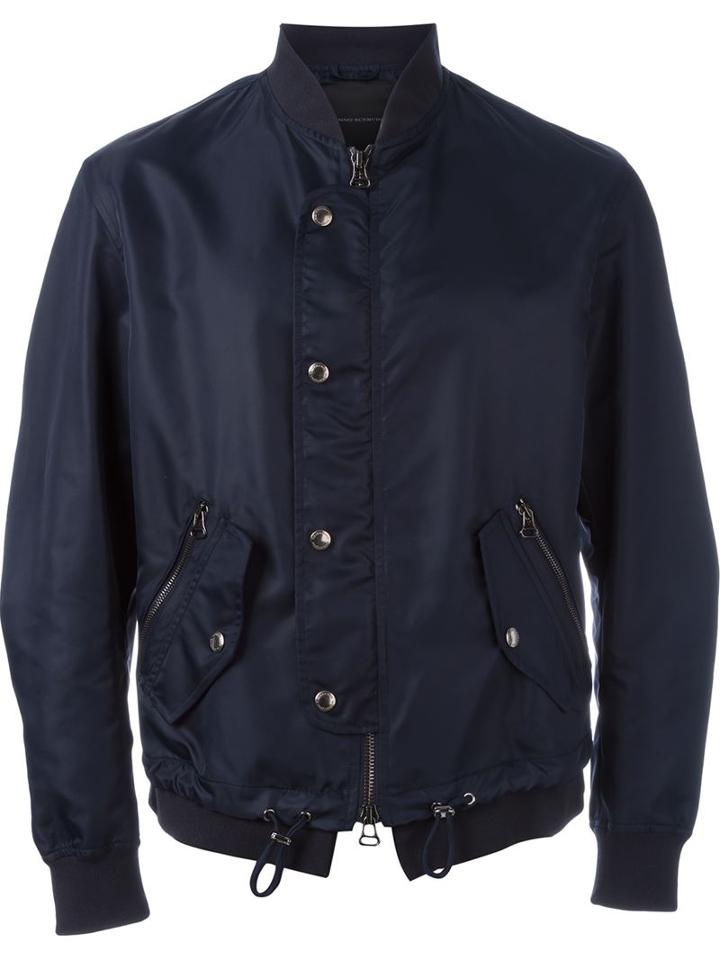 Ermanno Scervino Button-front Bomber Jacket