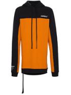 Unravel Project Terry Bicolour Hoodie - Orange