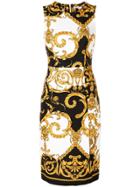 P.a.r.o.s.h. Baroque Pattern Dress - Black