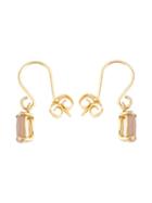 Wouters & Hendrix Playfully Precious Moonstone Earrings, Women's, Metallic, Sterling Silver/gold Vermeil/moon Stone