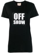 Erika Cavallini Printed T-shirt - Black
