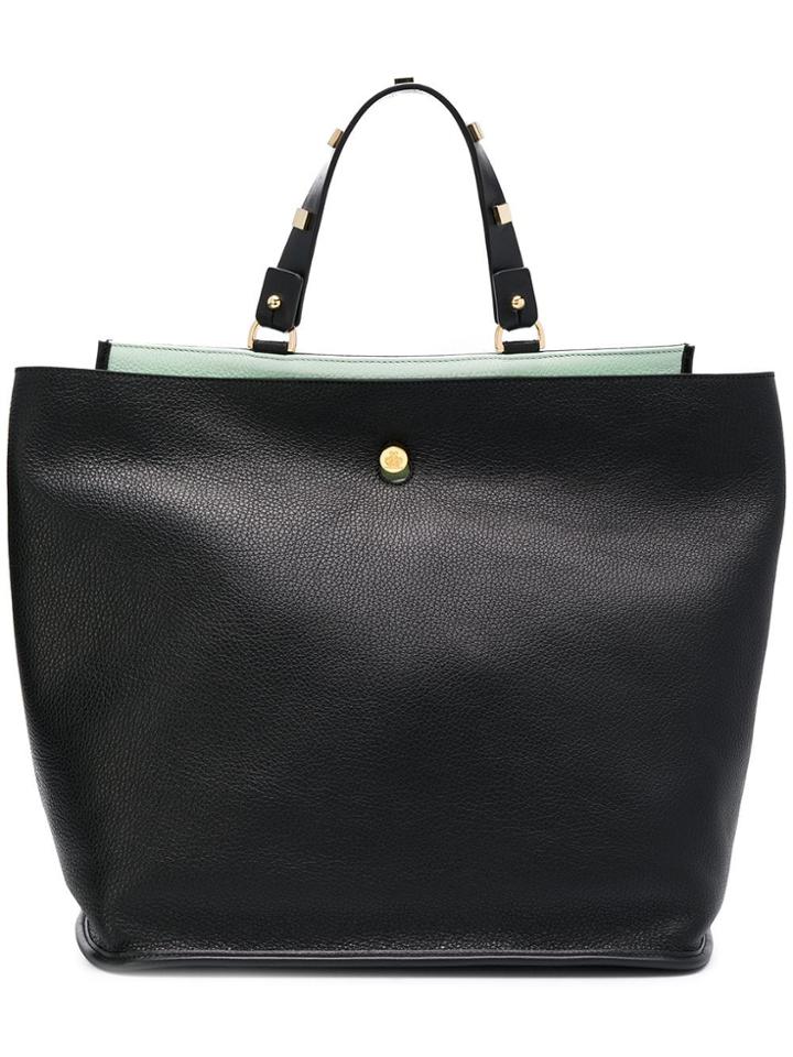 Giancarlo Petriglia Reversible Tote Bag - Black