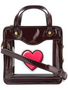 Anya Hindmarch Rainy Day Heart Crossbody - Red