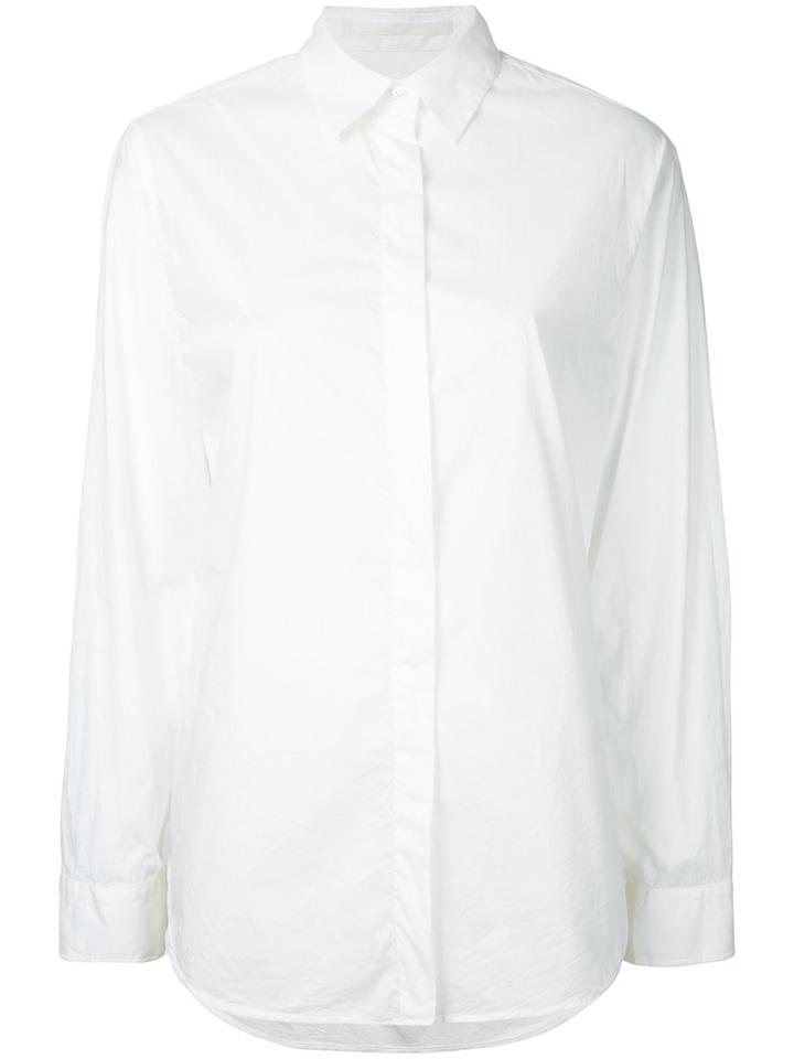 Cityshop - Classic Shirt - Women - Cotton/polyester - One Size, White, Cotton/polyester