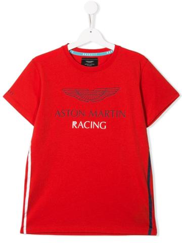 Hackett Kids Teen Aston Martin Racing T-shirt - Red