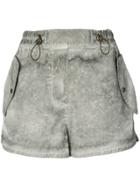 Mr & Mrs Italy Tie-dye Shorts - Green