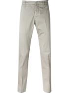 Dondup 'gaubert' Trousers, Men's, Size: 36, Nude/neutrals, Cotton/spandex/elastane