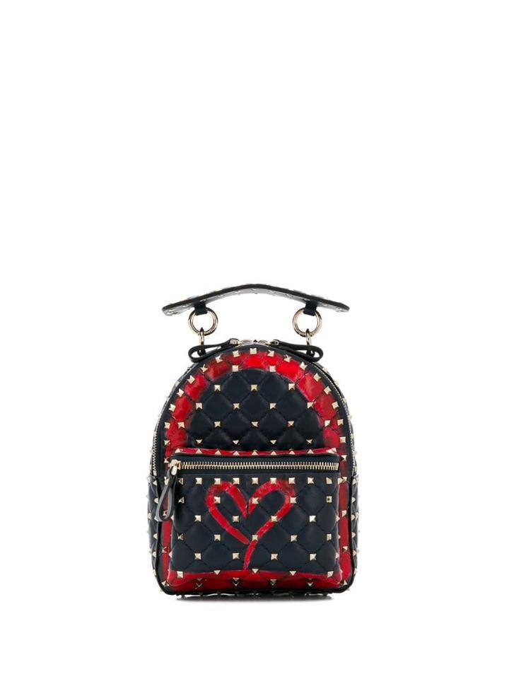 Valentino Valentino Garavani Rockstud Spike Mini Rucksack - Blue