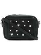 Karl Lagerfeld Cat Pearl Crossbody Bag - Black