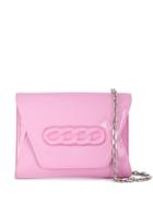 Casadei Chain-embellished Shoulder Bag - Pink