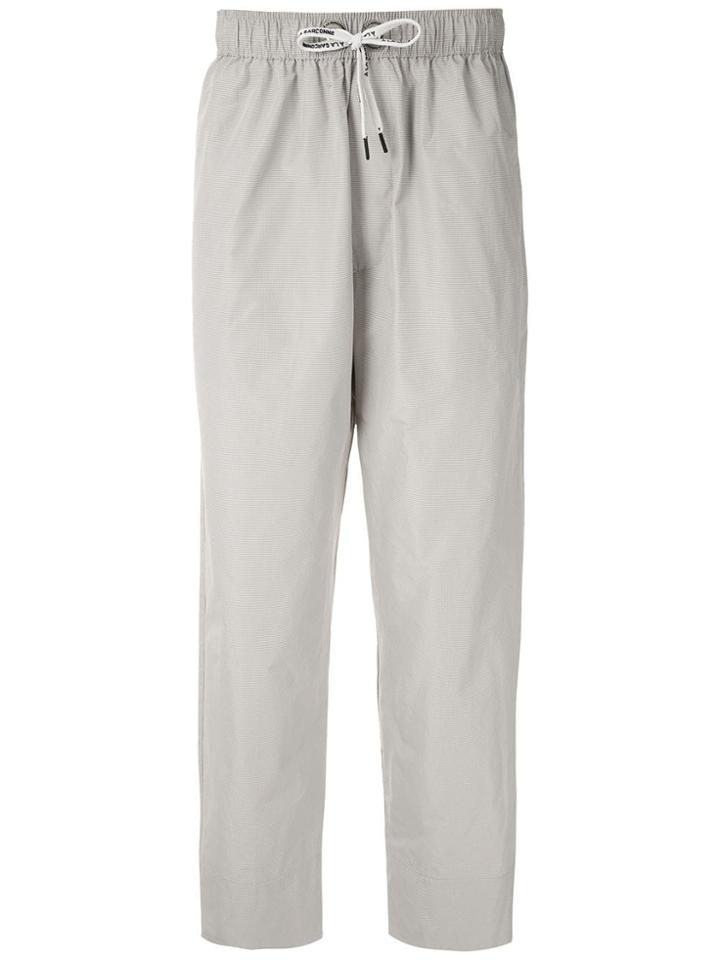 À La Garçonne Elasticated Waist Trousers - Grey