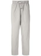 À La Garçonne Elasticated Waist Trousers - Grey