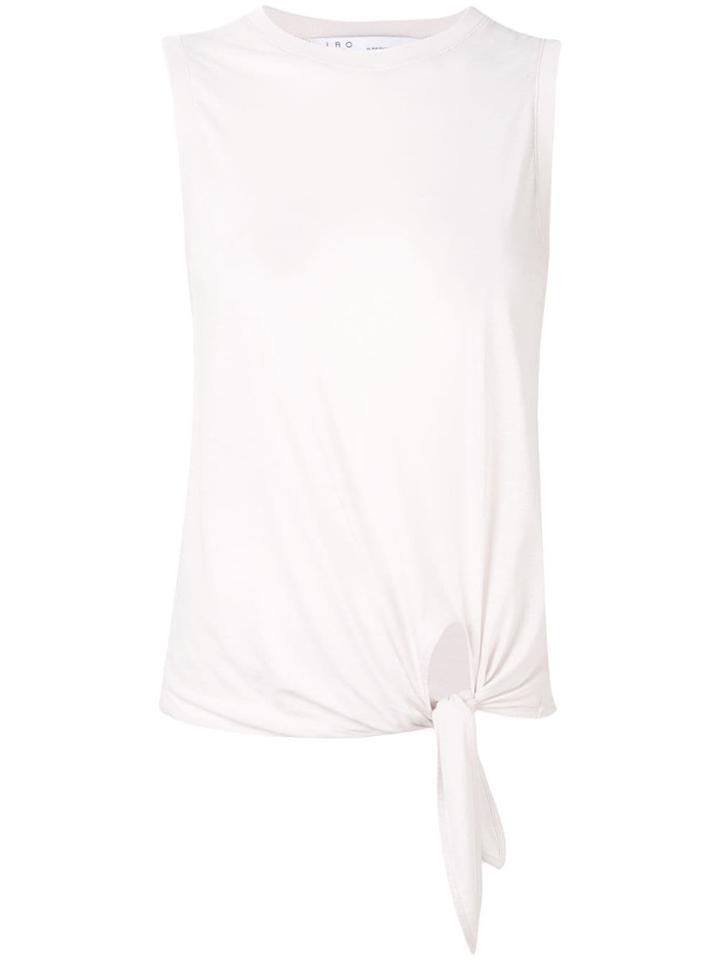 Iro Knot Detail Tank Top - Pink