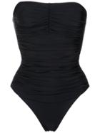 Lygia & Nanny Strapless Swimsuit - Black