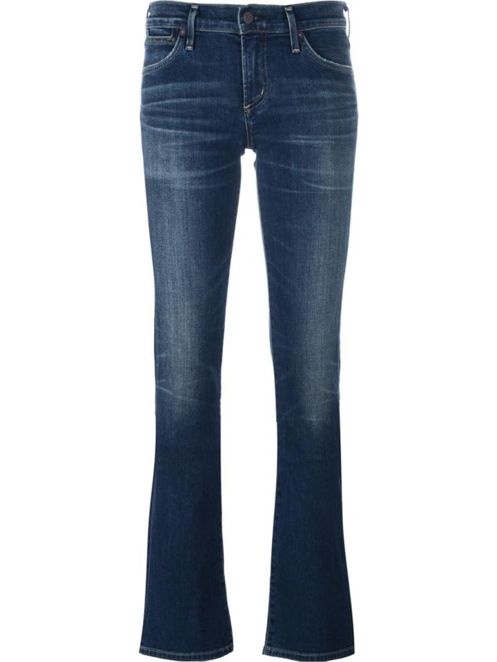 Citizens Of Humanity Bootcut Jeans, Women's, Size: 31, Blue, Cotton/polyester/spandex/elastane