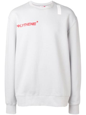 Polythene* Optics Logo Sweatshirt - Grey