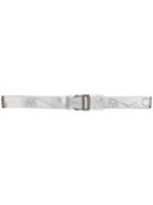 A-cold-wall* Clear Buckle Belt - Grey