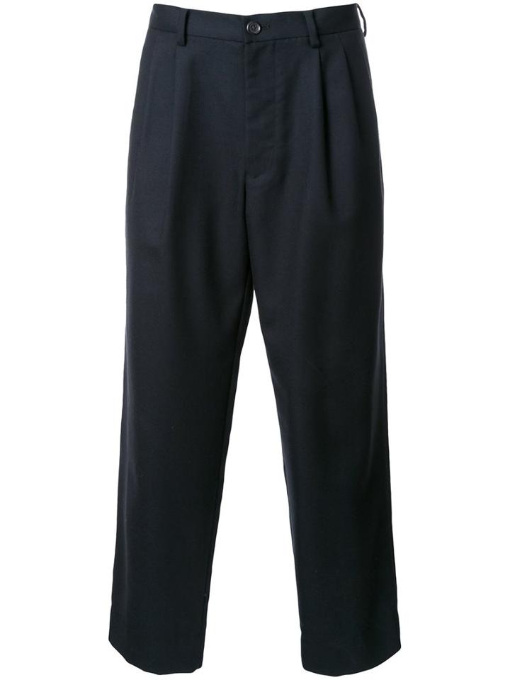 En Route Wide Leg Twill Trousers