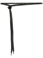 Unused Drawstring Style Belt - Black