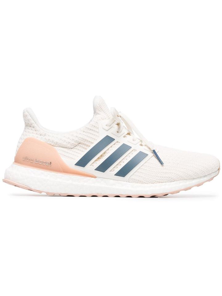 Adidas White Logo Detail Ultraboost Sneakers