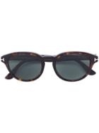Tom Ford Eyewear - Von Bulow Sunglasses - Unisex - Acetate - 50, Brown, Acetate