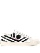 Moa Master Of Arts Playground Distressed Sneakers - White