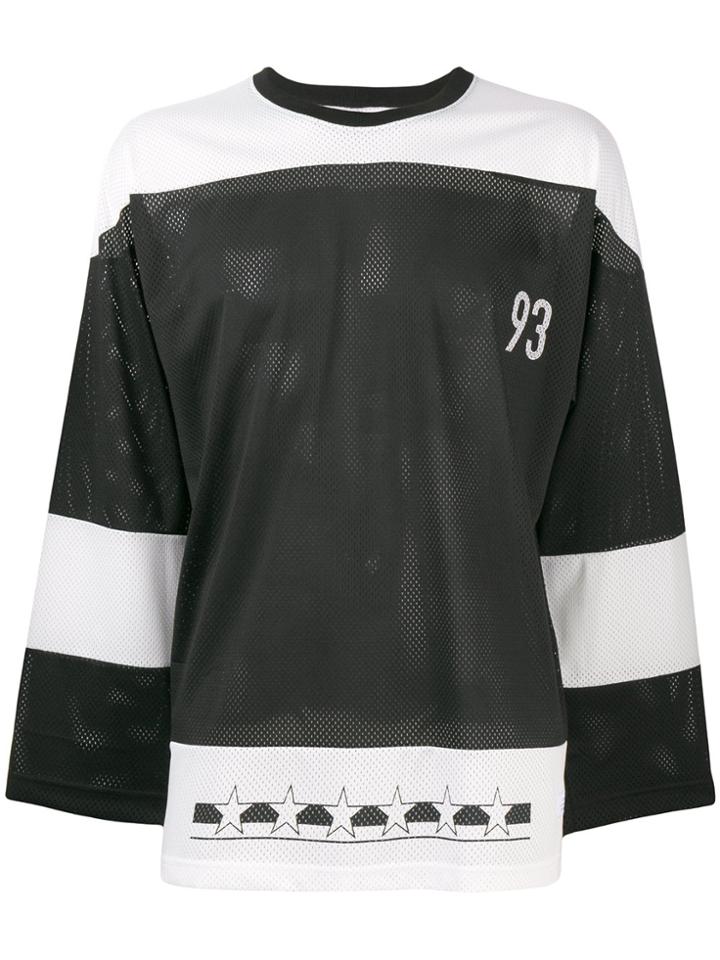 Stampd Panelled Sporting Top - Black