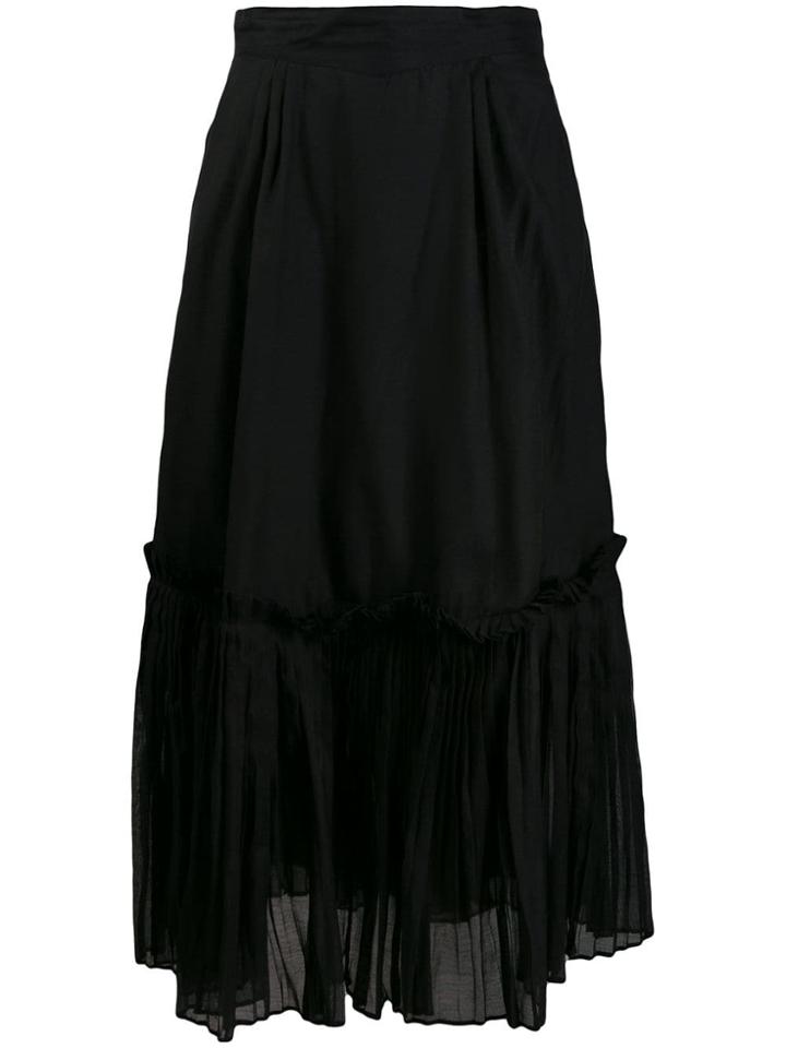 Thierry Colson Teresita Midi Skirt - Black