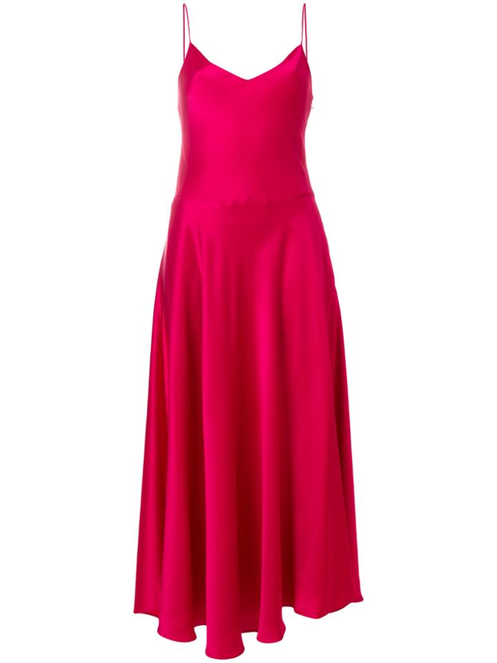 Stella Mccartney Spaghetti Strap Dress - Pink & Purple