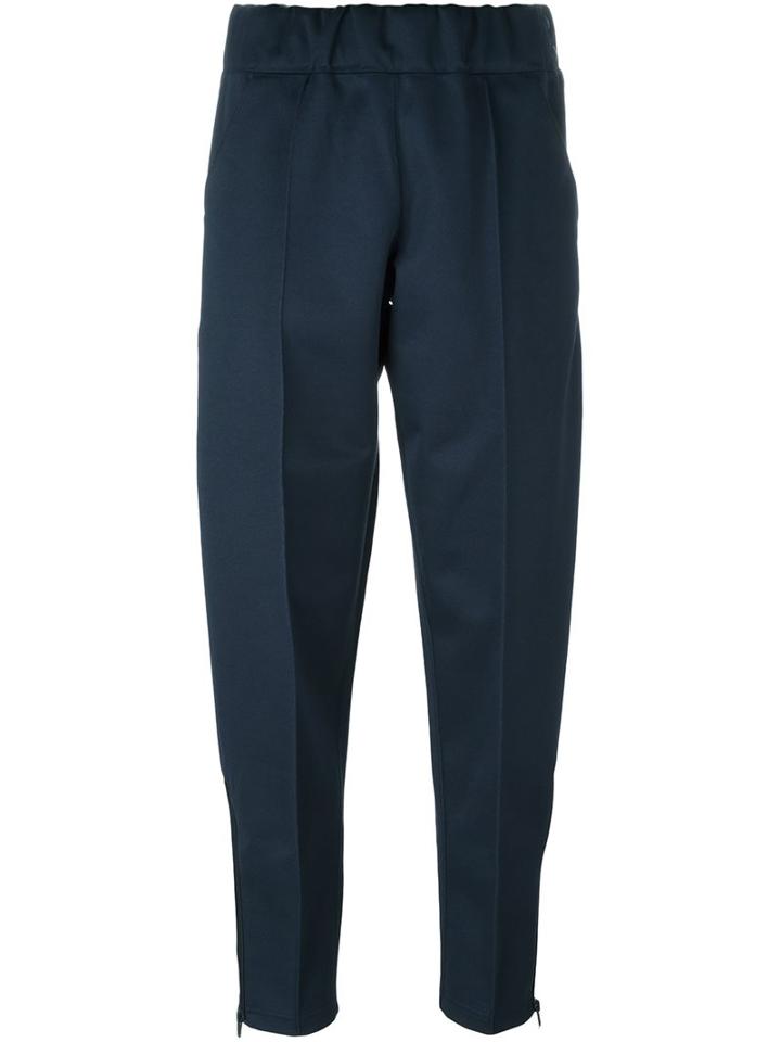 Adidas Originals Adidas Originals X Hyke Track Pants, Women's, Size: 38, Blue, Cotton/polyester/polyurethane