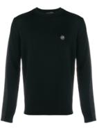 Philipp Plein Logo Plaque Sweater - Black