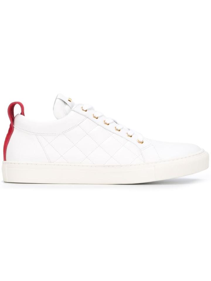 Balmain Low-top Quilted Sneakers