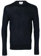 Ballantyne Classic Fitted Sweater - Blue