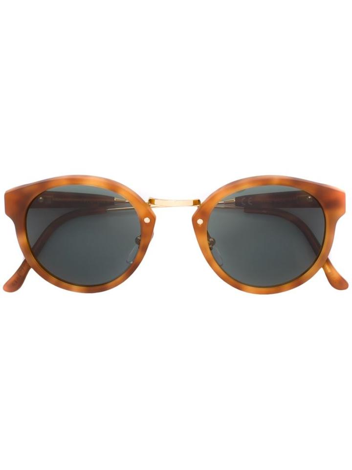 Retrosuperfuture 'panamá' Sunglasses, Adult Unisex, Brown, Acetate