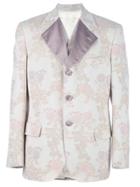 Dolce & Gabbana Vintage Flower Print Suit - Neutrals