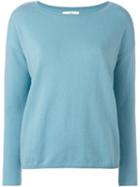 Allude Loose-fit Pullover, Women's, Size: Small, Blue, Cashmere