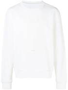Maison Margiela Micro Logo Print Sweatshirt - White