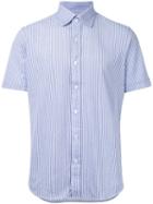 Estnation - Striped Shirt - Men - Cotton - L, Blue, Cotton