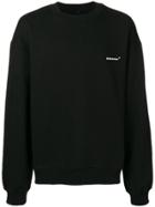 Ader Error Oversized Logo Sweatshirt - Black